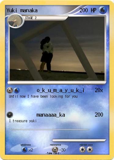 Pokemon Yuki manaka