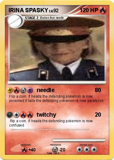 Pokemon IRINA SPASKY
