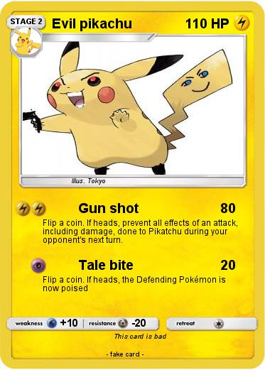Pokemon Evil pikachu