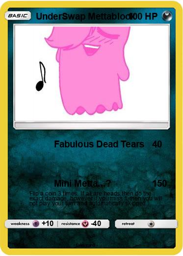 Pokemon UnderSwap Mettablook