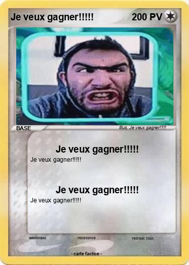Pokemon Je veux gagner!!!!!