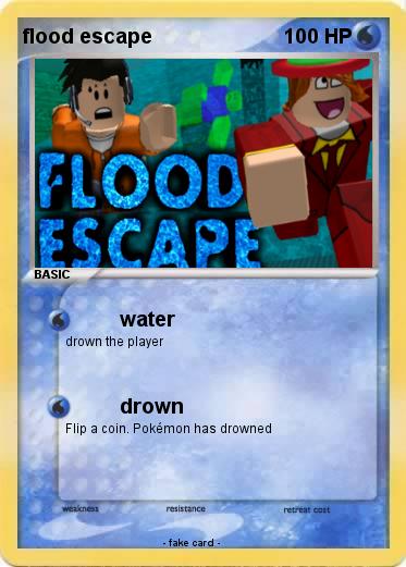 Pokemon flood escape