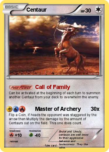 Pokemon Centaur