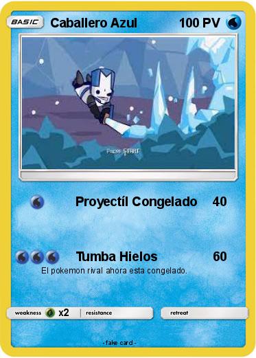Pokemon Caballero Azul