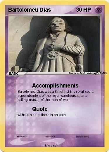 Pokemon Bartolomeu Dias