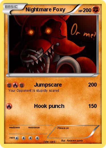 Pokemon Nightmare Foxy