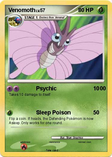 Pokemon Venomoth