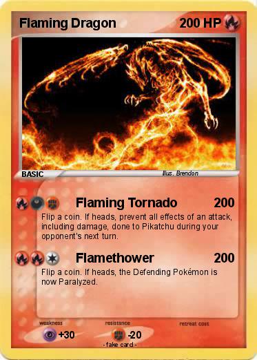 Pokemon Flaming Dragon