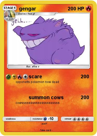 Pokemon gengar