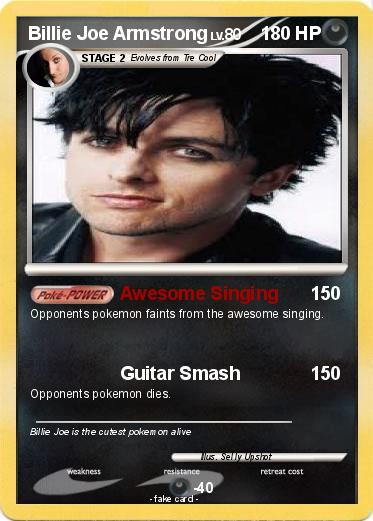 Pokemon Billie Joe Armstrong