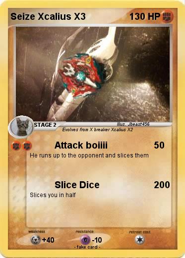Pokemon Seize Xcalius X3