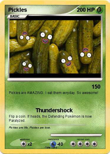 Pokemon Pickles