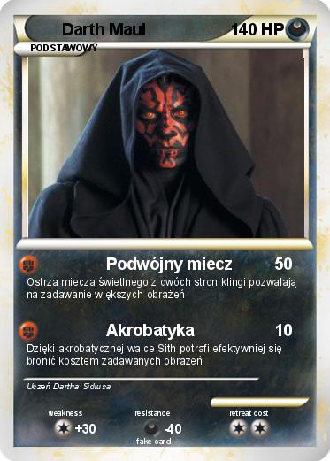 Pokemon Darth Maul