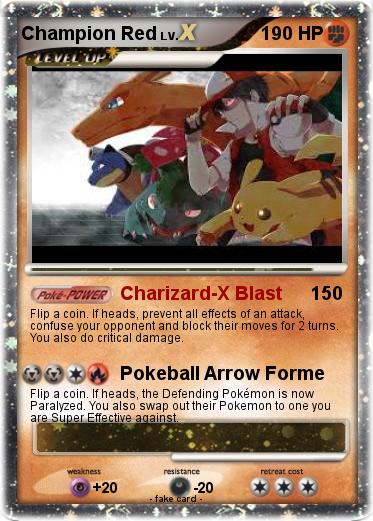 Pokemon Champion Red
