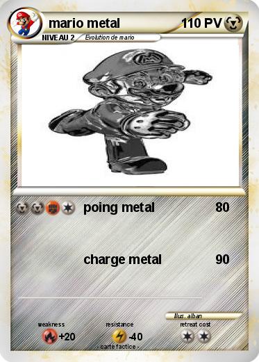 Pokemon mario metal