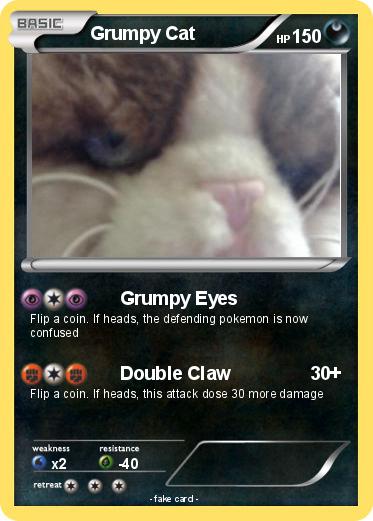 Pokemon Grumpy Cat