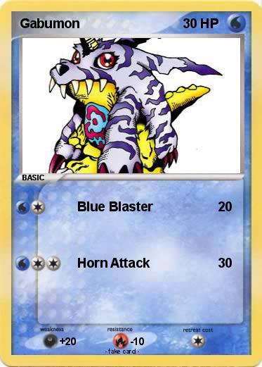 Pokemon Gabumon