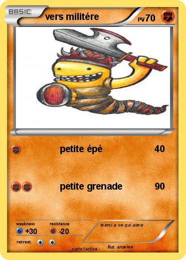 Pokemon vers militére