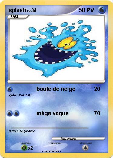 Pokemon splash