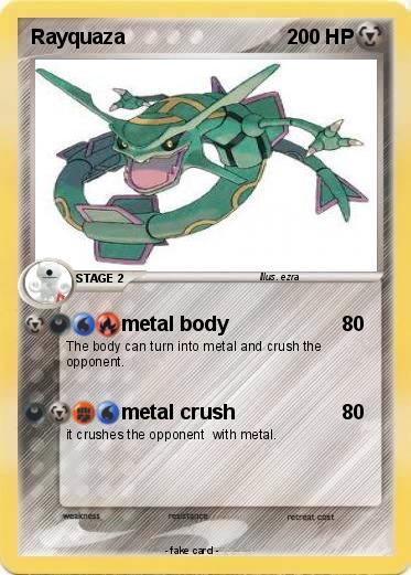 Pokemon Rayquaza