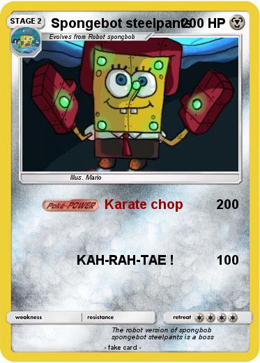 Pokemon Spongebot steelpants