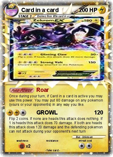 Pokemon Card in a card