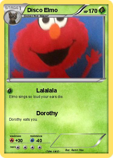 Pokemon Disco Elmo