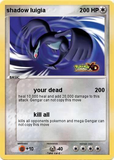Pokemon shadow luigia