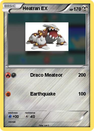 Pokemon Heatran EX