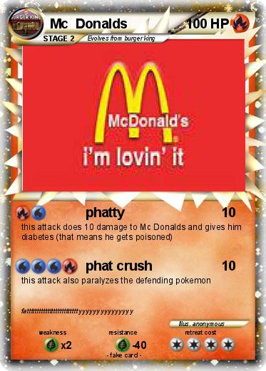 Pokemon Mc  Donalds