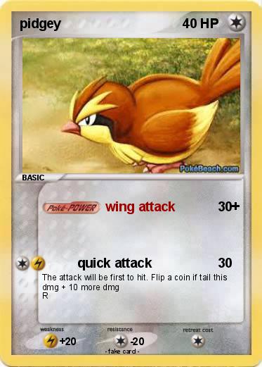 Pokemon pidgey