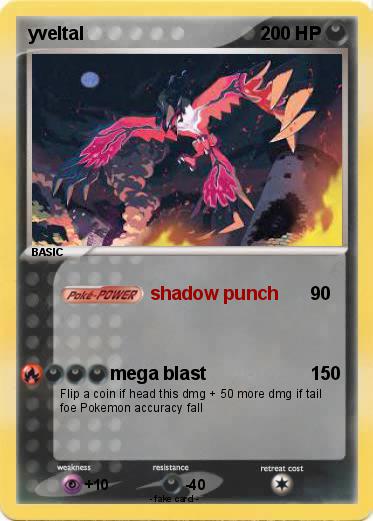 Pokemon yveltal