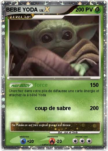 Pokemon BEBE YODA