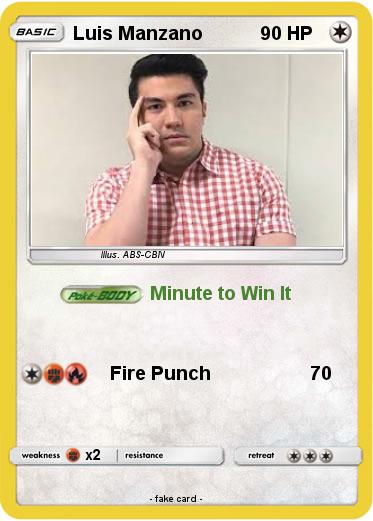 Pokemon Luis Manzano