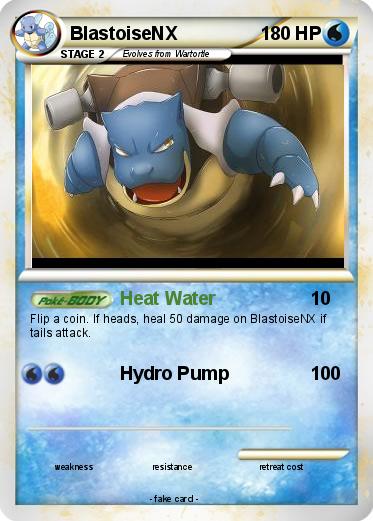Pokemon BlastoiseNX