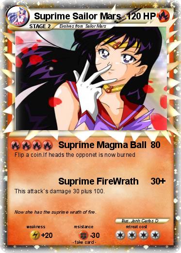 Pokemon Suprime Sailor Mars