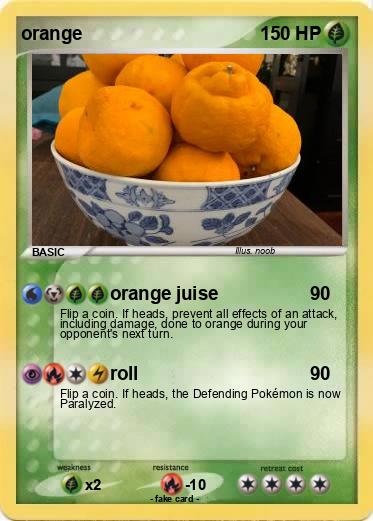 Pokemon orange