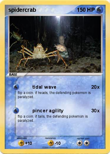 Pokemon spidercrab