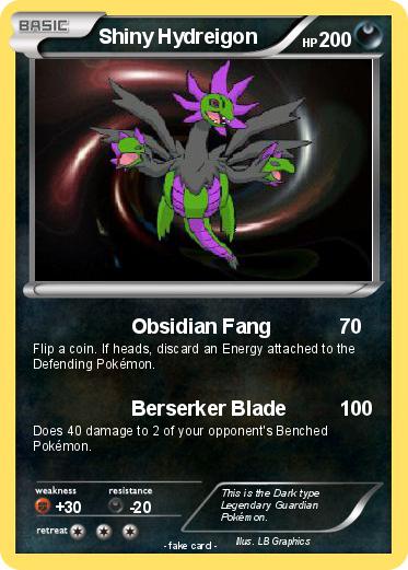Pokemon Shiny Hydreigon