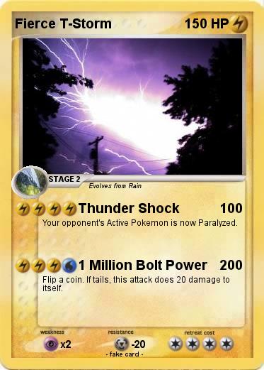 Pokemon Fierce T-Storm