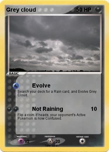Pokemon Grey cloud