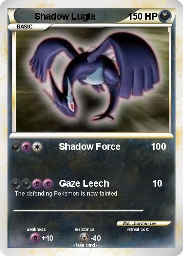 Pokemon Shadow Lugia