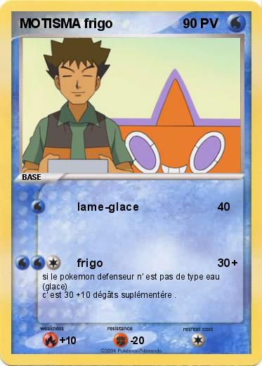 Pokemon MOTISMA frigo