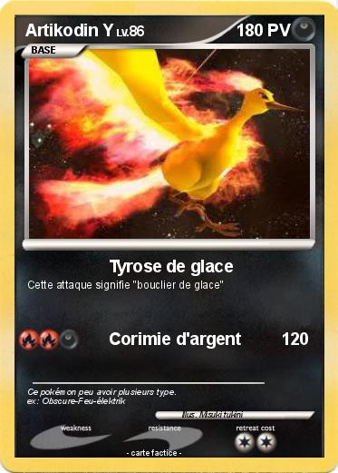 Pokemon Artikodin Y