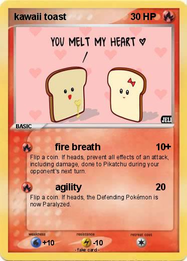 Pokemon kawaii toast