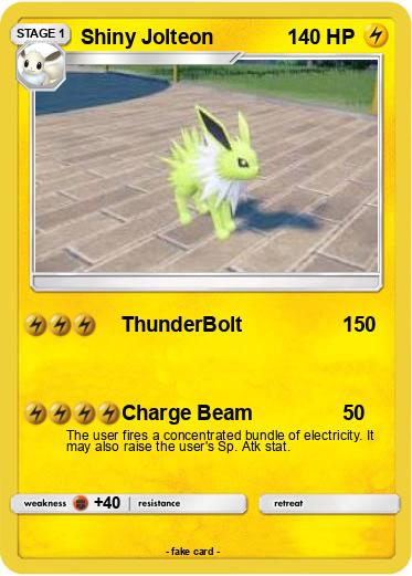 Pokemon Shiny Jolteon
