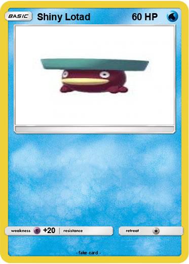 Pokemon Shiny Lotad