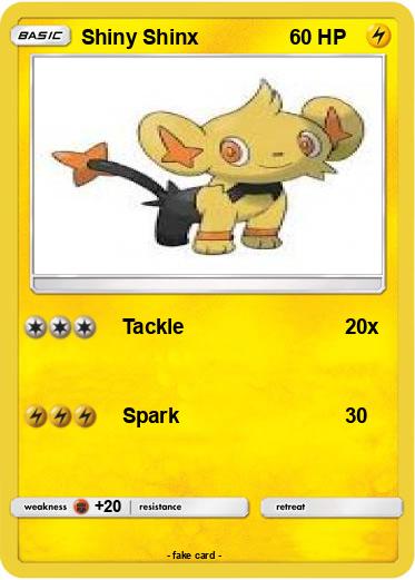 Pokemon Shiny Shinx