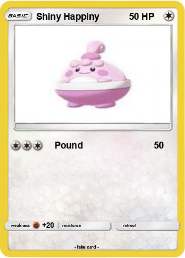 Pokemon Shiny Happiny