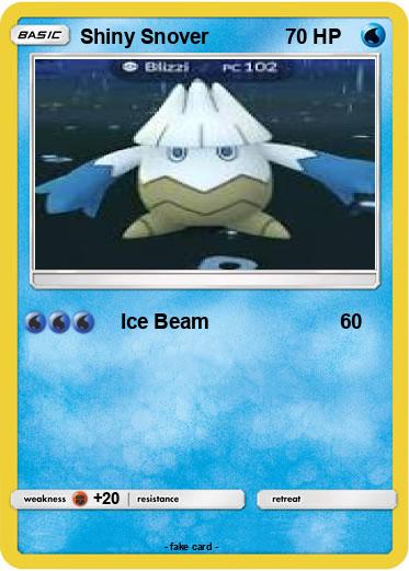 Pokemon Shiny Snover